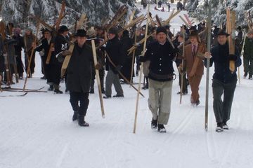 Nostalgieskirennen in Sankt Englmar